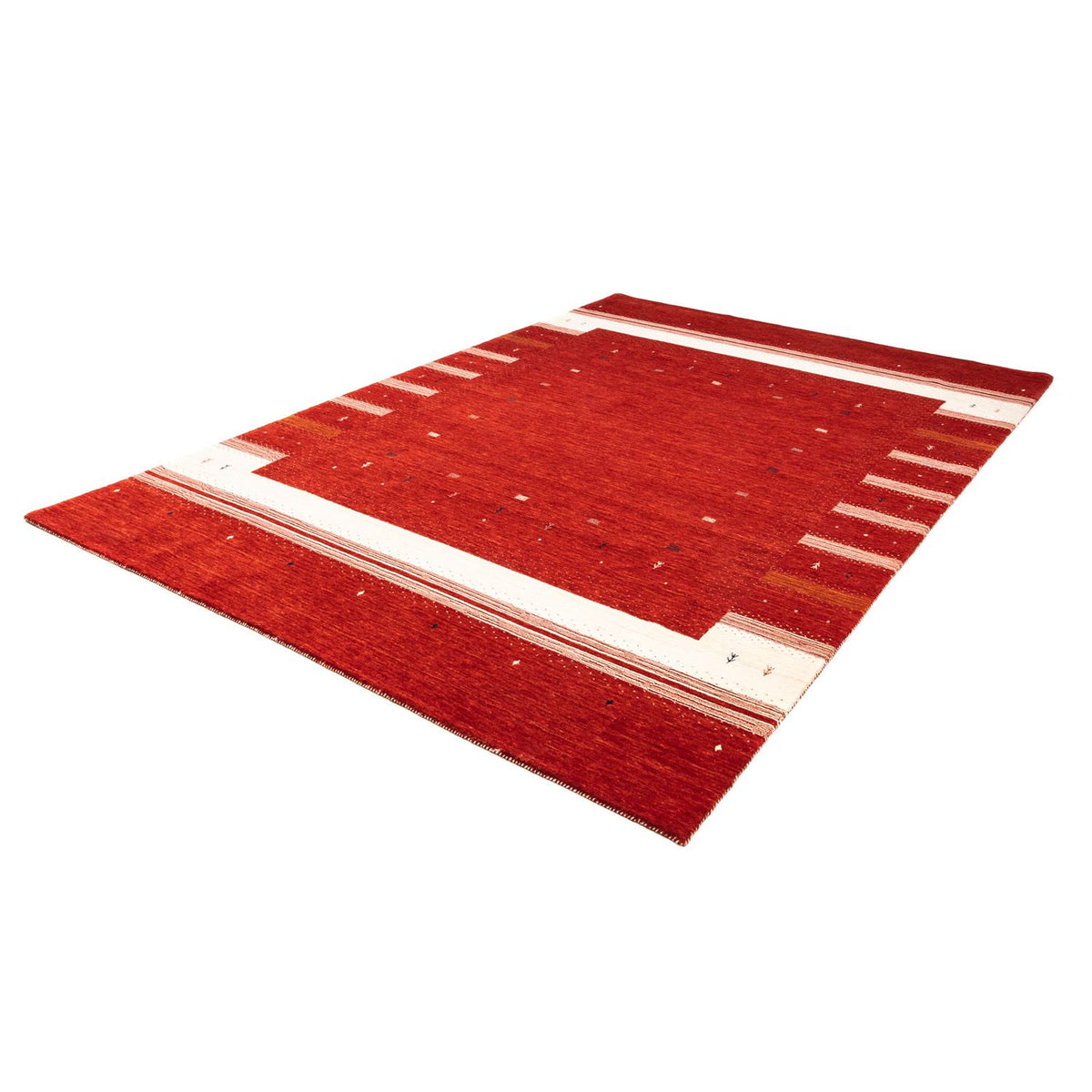 Gabbeh Tapijt - Loribaft Perzisch - 296 x 203 cm - rood