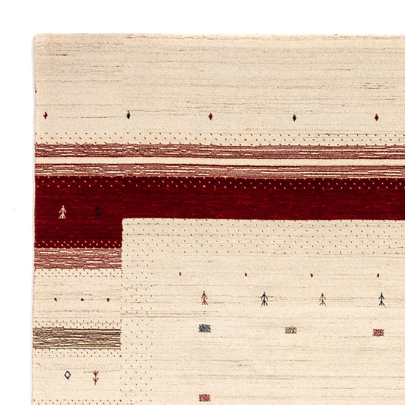 Gabbeh Tapijt - Loribaft Perzisch - 304 x 207 cm - beige