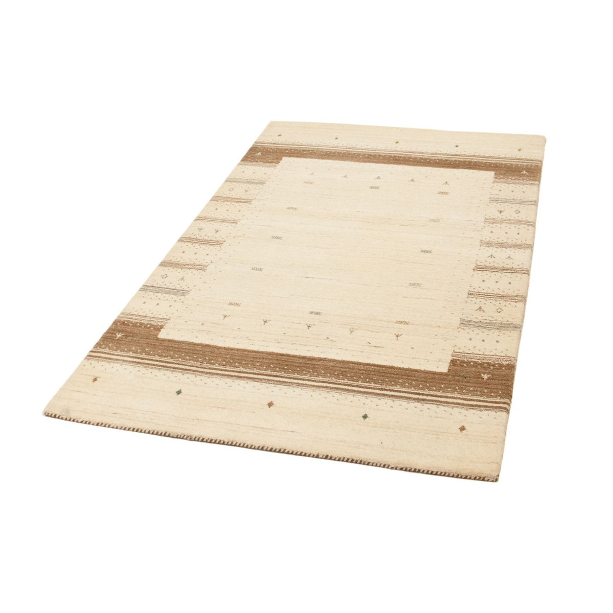 Gabbeh Tapijt - Loribaft Perzisch - 160 x 94 cm - beige