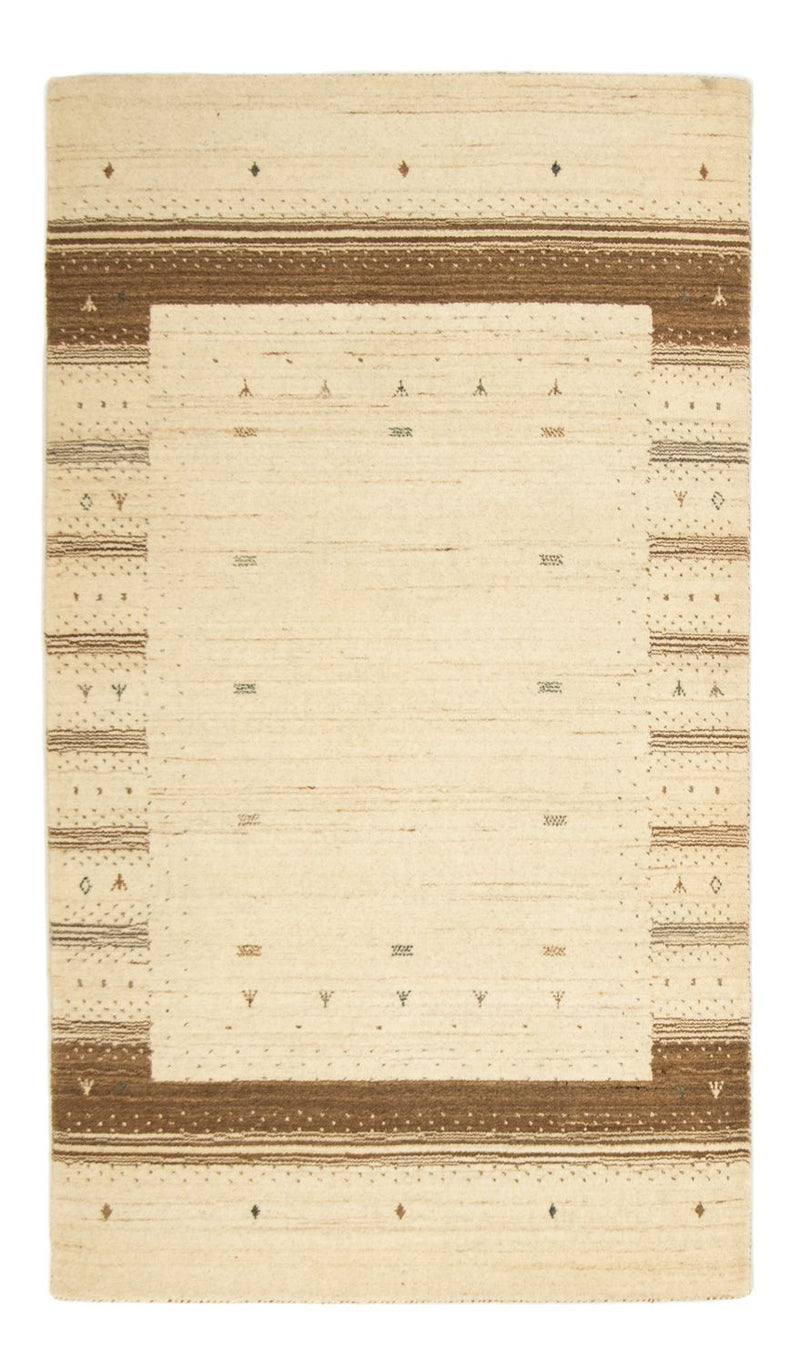 Gabbeh Tapijt - Loribaft Perzisch - 160 x 93 cm - beige