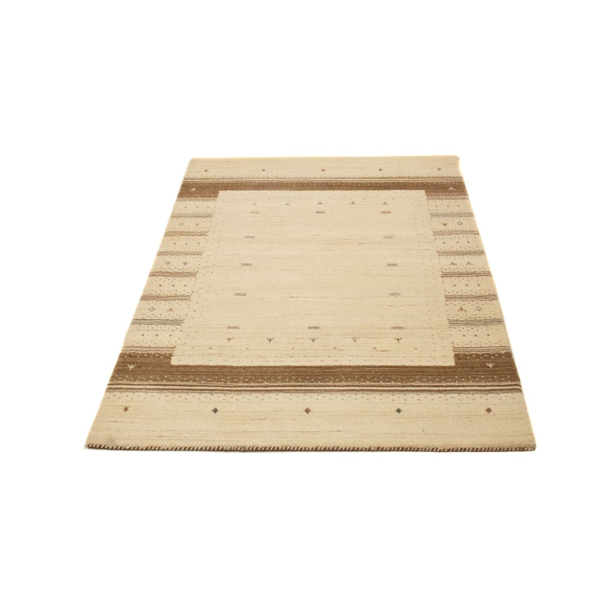 Gabbeh Tapijt - Loribaft Perzisch - 160 x 93 cm - beige