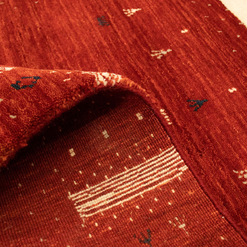 Gabbeh Tapijt - Loribaft Perzisch - 162 x 94 cm - rood