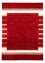 Gabbeh Tapijt - Loribaft Perzisch - 345 x 255 cm - rood