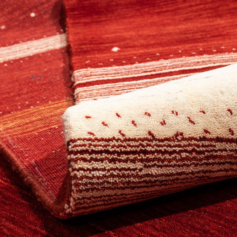 Gabbeh Tapijt - Loribaft Perzisch - 345 x 255 cm - rood