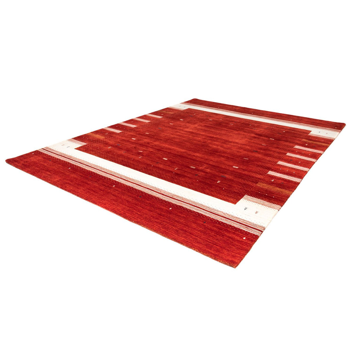 Gabbeh Tapijt - Loribaft Perzisch - 345 x 255 cm - rood