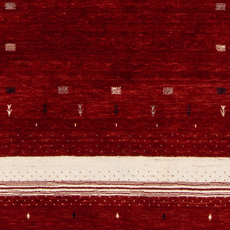Gabbeh Tapijt - Loribaft Perzisch - 204 x 140 cm - rood