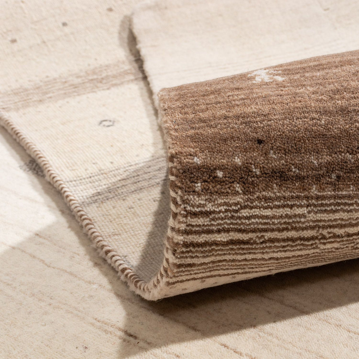 Gabbeh Tapijt - Loribaft Perzisch - 350 x 251 cm - beige