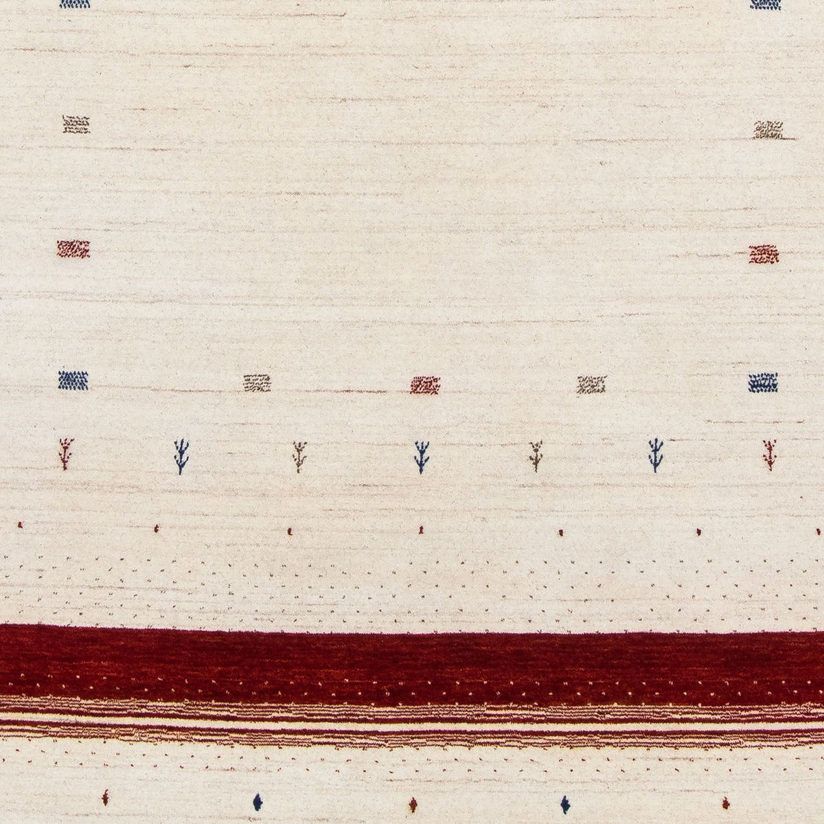 Gabbeh Tapijt - Loribaft Perzisch - 245 x 170 cm - beige