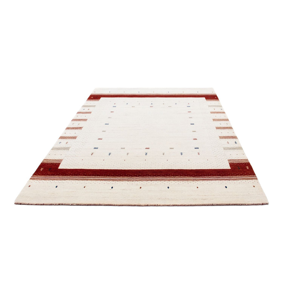 Gabbeh Tapijt - Loribaft Perzisch - 245 x 170 cm - beige