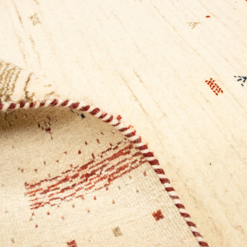 Gabbeh Tapijt - Loribaft Perzisch - 160 x 91 cm - beige