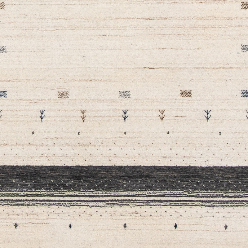 Gabbeh Tapijt - Loribaft Perzisch - 200 x 145 cm - beige