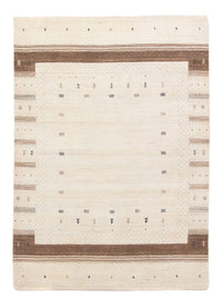 Gabbeh Tapijt - Loribaft Perzisch - 201 x 144 cm - beige