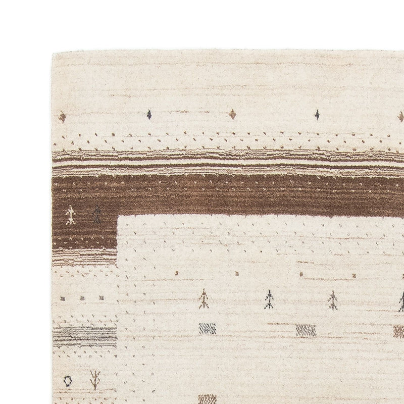 Gabbeh Tapijt - Loribaft Perzisch - 200 x 143 cm - beige