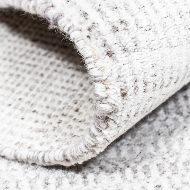 Designer tapijt - 202 x 143 cm - zilver