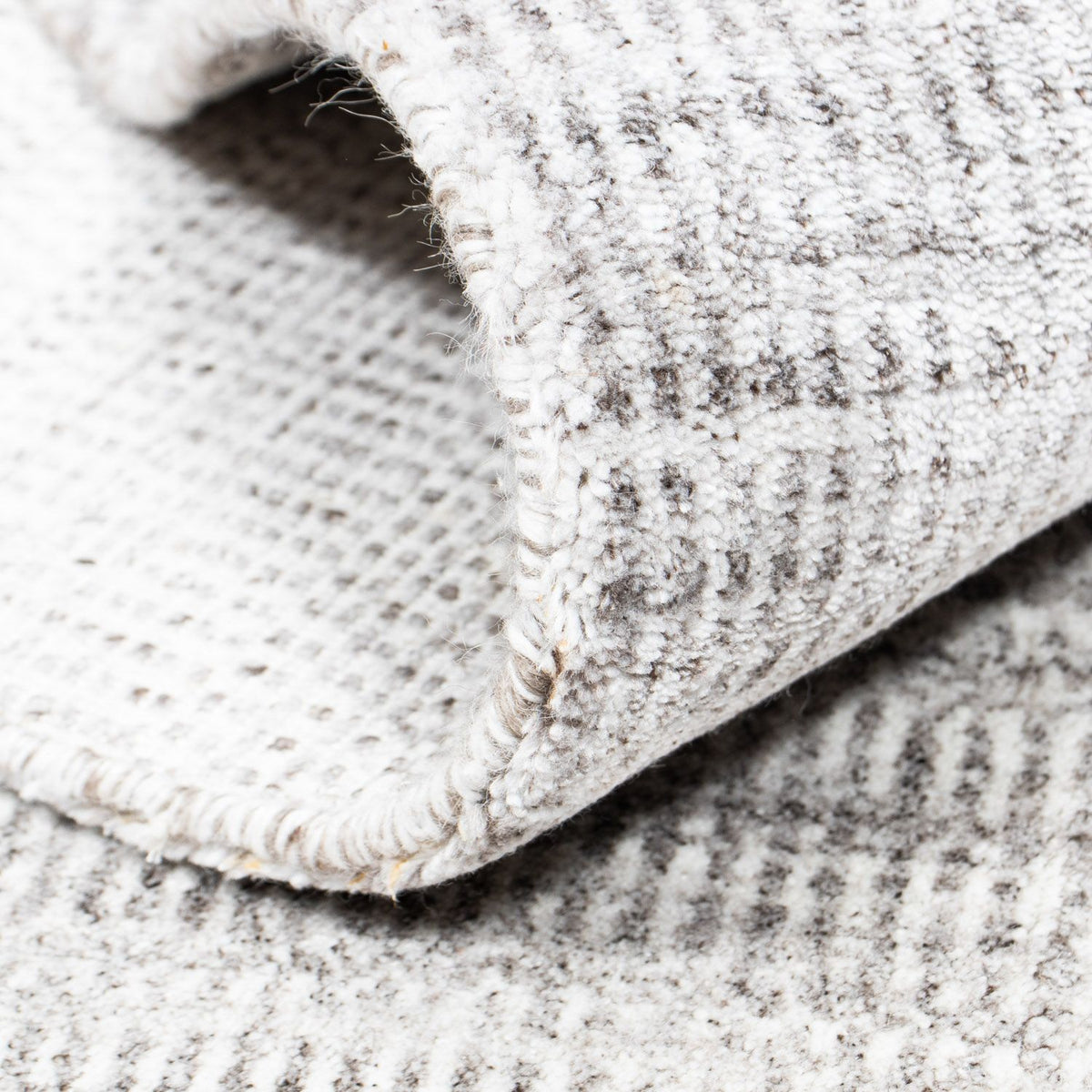 Designer tapijt - 243 x 177 cm - zilver