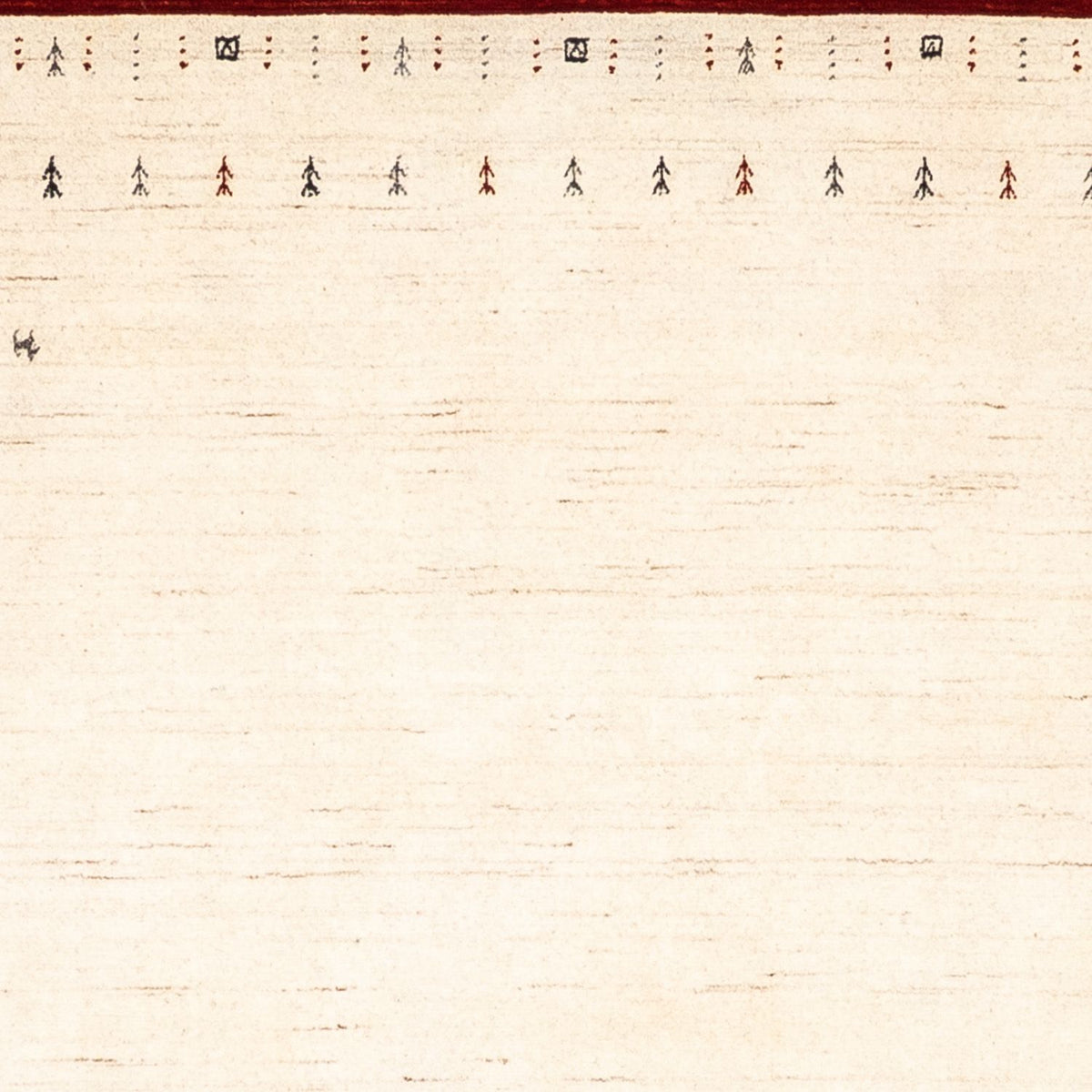 Gabbeh Tapijt - Loribaft Perzisch - 298 x 200 cm - beige