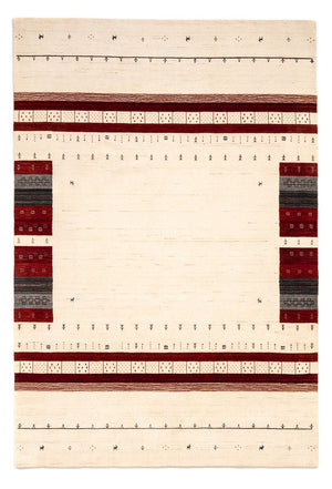 Gabbeh Tapijt - Loribaft Perzisch - 298 x 201 cm - beige