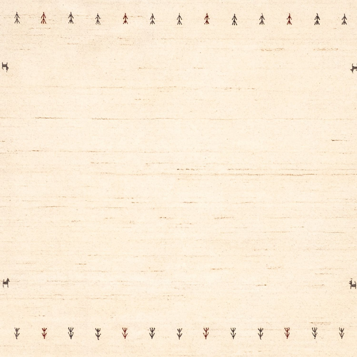 Gabbeh Tapijt - Loribaft Perzisch - 298 x 201 cm - beige