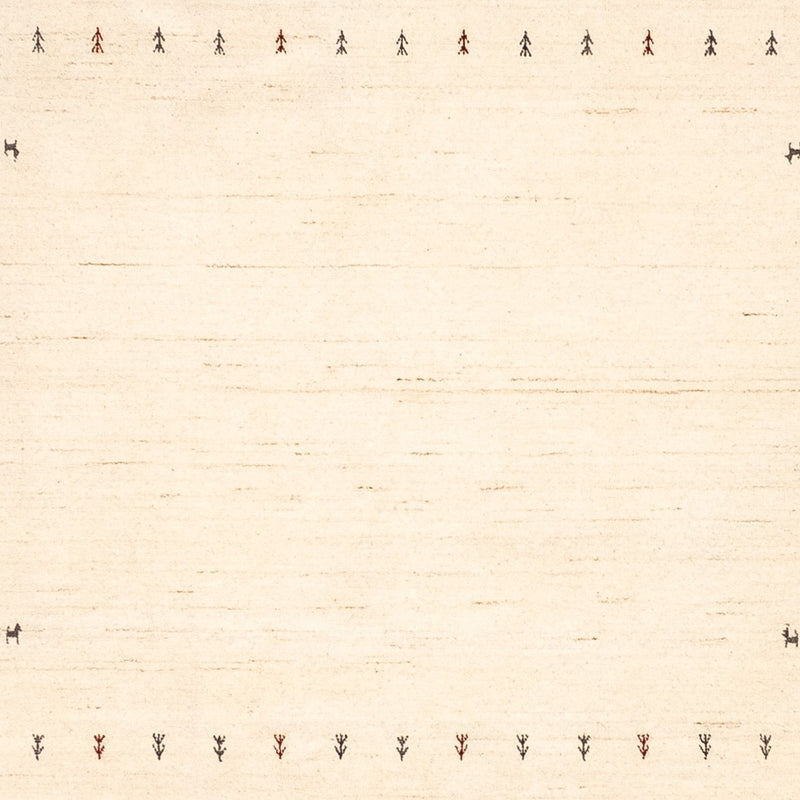 Gabbeh Tapijt - Loribaft Perzisch - 298 x 201 cm - beige