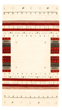 Gabbeh Tapijt - Loribaft Perzisch - 161 x 92 cm - beige