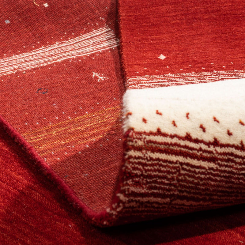 Gabbeh Tapijt - Loribaft Perzisch - 350 x 247 cm - rood