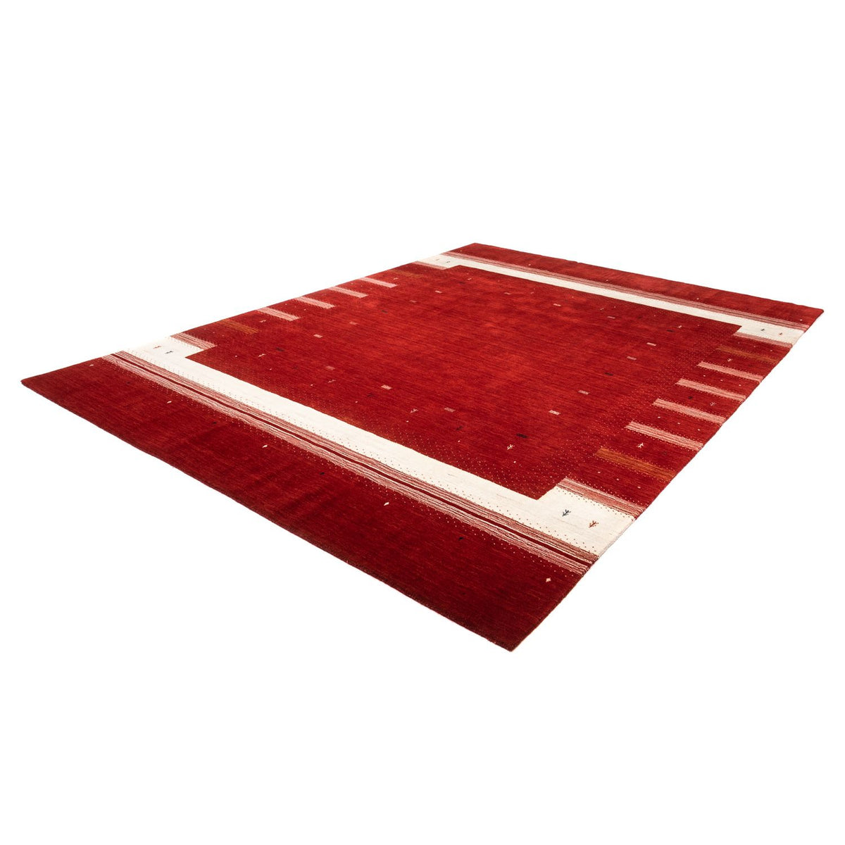 Gabbeh Tapijt - Loribaft Perzisch - 350 x 247 cm - rood