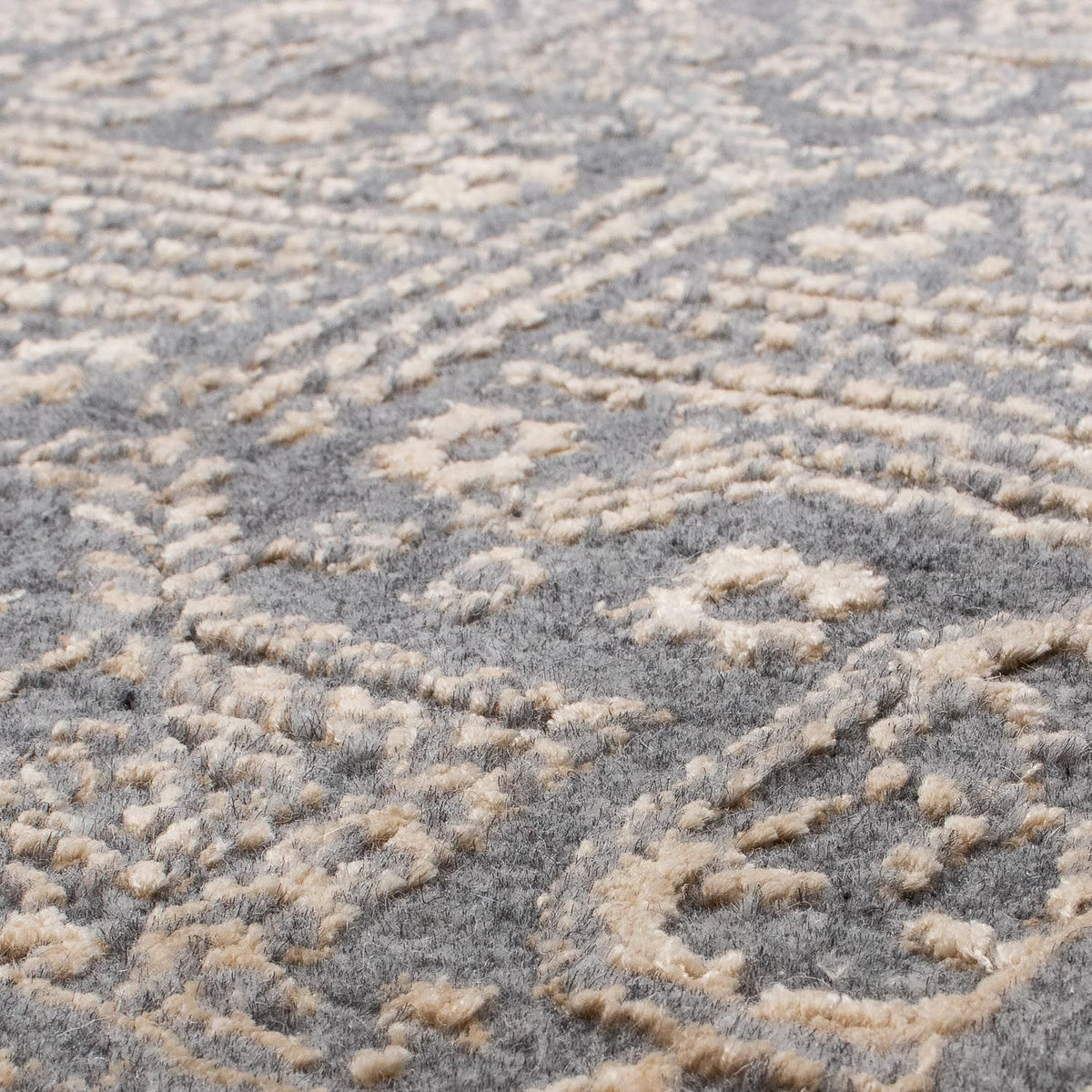 Designer tapijt - 242 x 162 cm - grijs