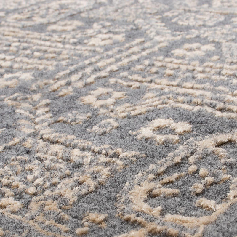 Designer tapijt - 242 x 162 cm - grijs