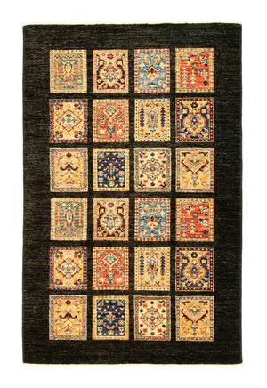 Ziegler tapijt - 152 x 97 cm - zwart