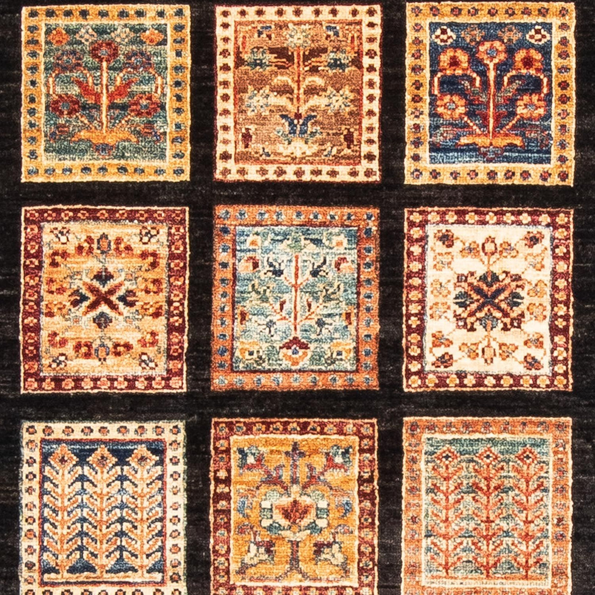 Loper Ziegler tapijt - 248 x 76 cm - donkerblauw