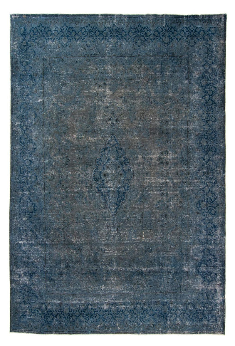 Vintage tapijt - 386 x 290 cm - donkerblauw