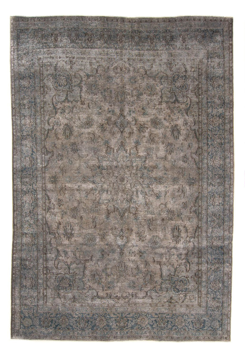 Vintage tapijt - 389 x 290 cm - grijs