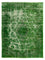 Vintage tapijt - 392 x 294 cm - groen