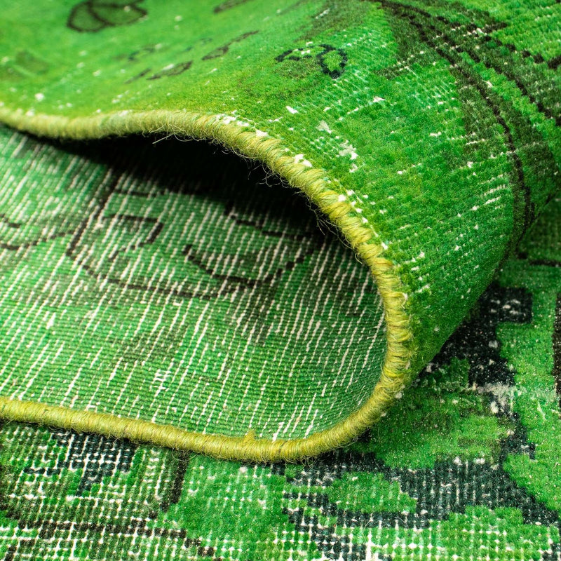 Vintage tapijt - 392 x 294 cm - groen