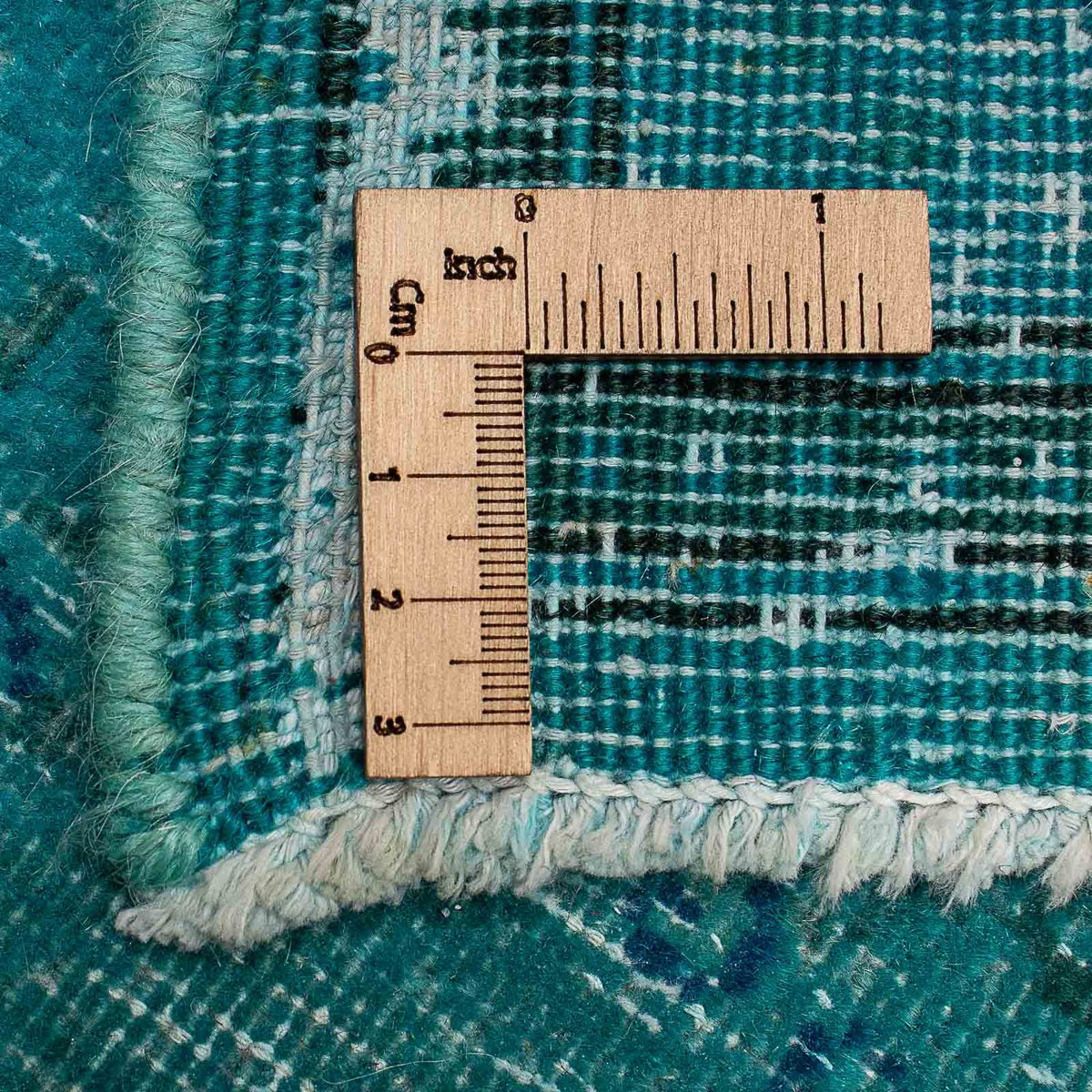 Vintage tapijt - 395 x 295 cm - blauw