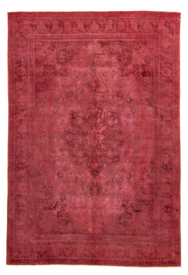 Vintage tapijt - 383 x 285 cm - donkerrood
