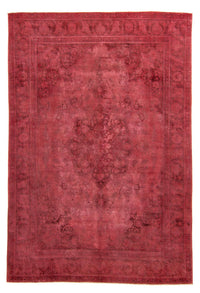 Vintage tapijt - 383 x 285 cm - donkerrood
