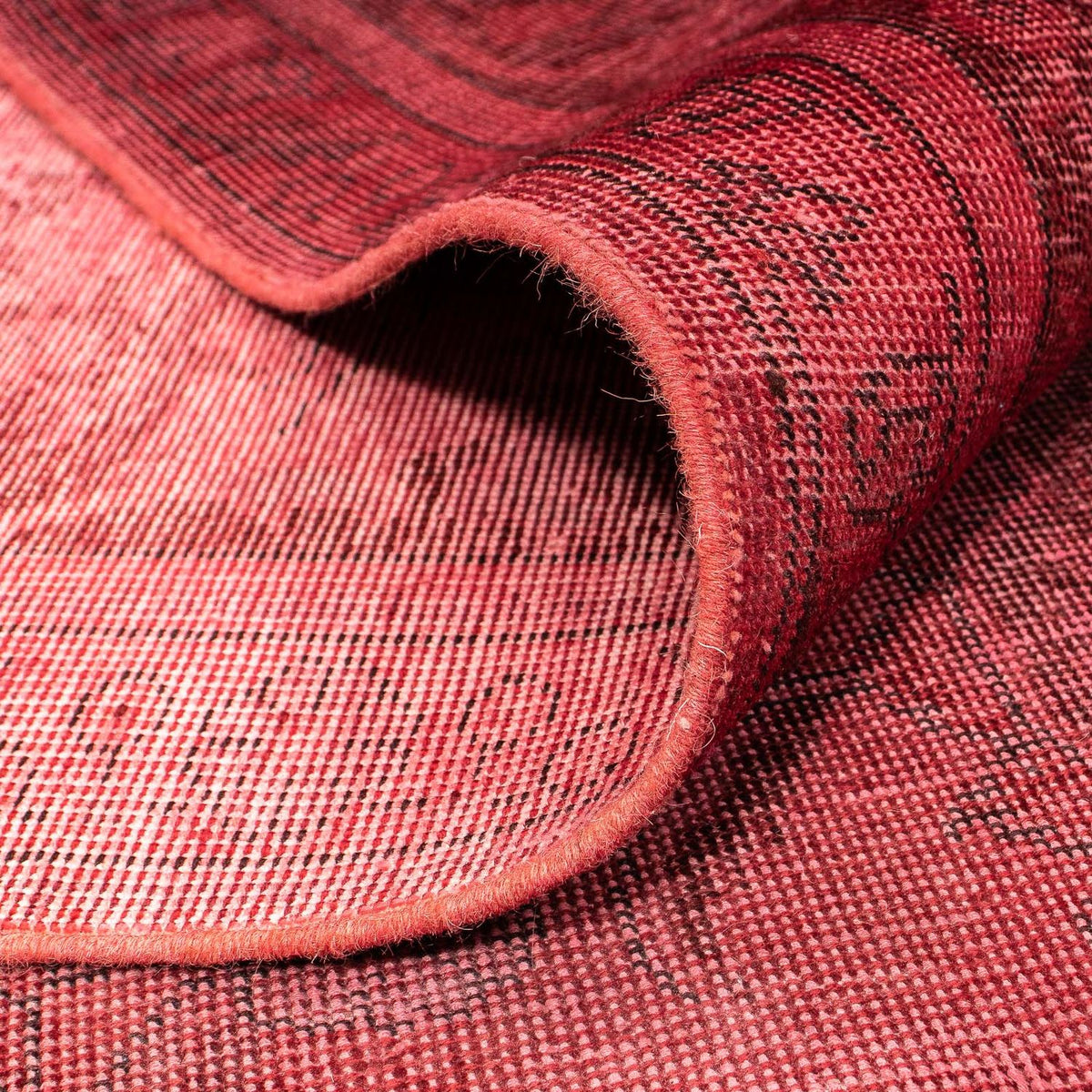 Vintage tapijt - 383 x 285 cm - donkerrood