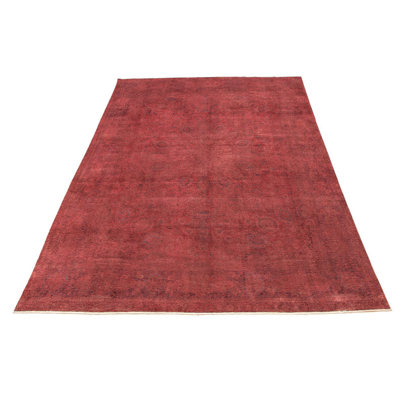 Vintage tapijt - 393 x 285 cm - donkerrood