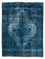 Vintage tapijt - 378 x 295 cm - donkerblauw