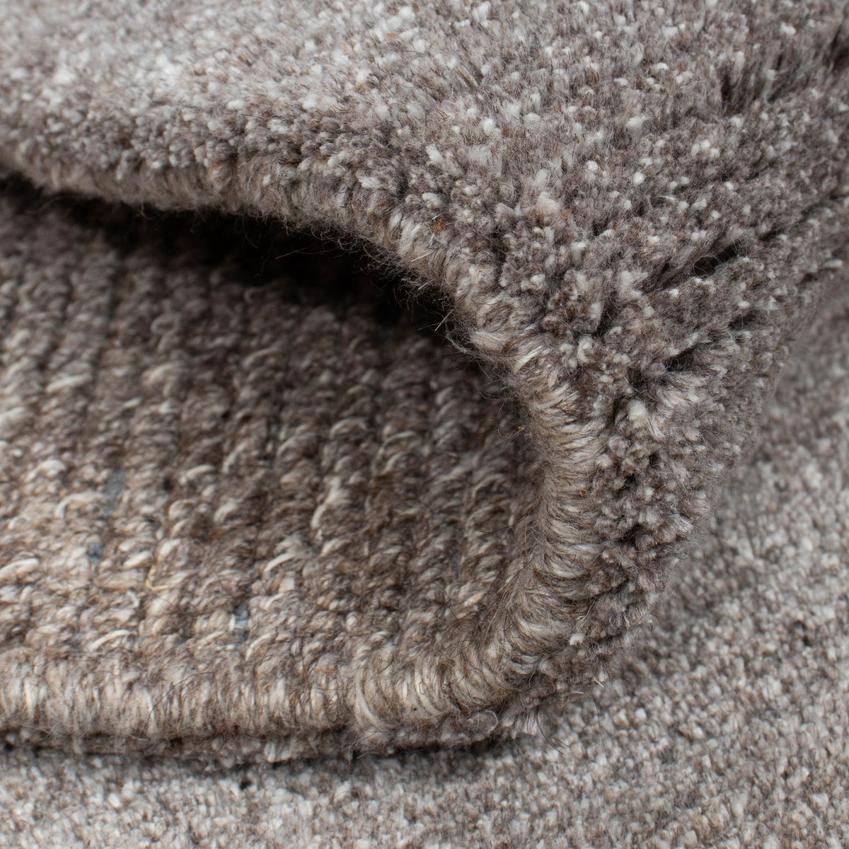 Loper Nepal tapijt - 250 x 80 cm - grijs