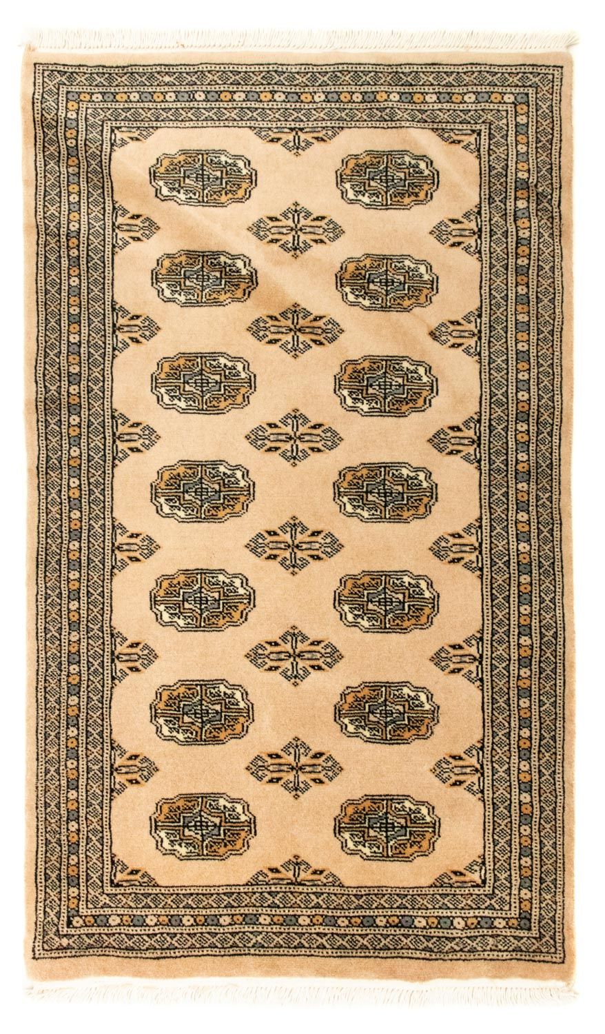 Afghaans tapijt - Bukhara - 130 x 77 cm - beige