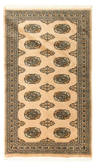 Afghaans tapijt - Bukhara - 130 x 77 cm - beige