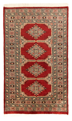 Afghaans tapijt - Bukhara - 127 x 77 cm - rood