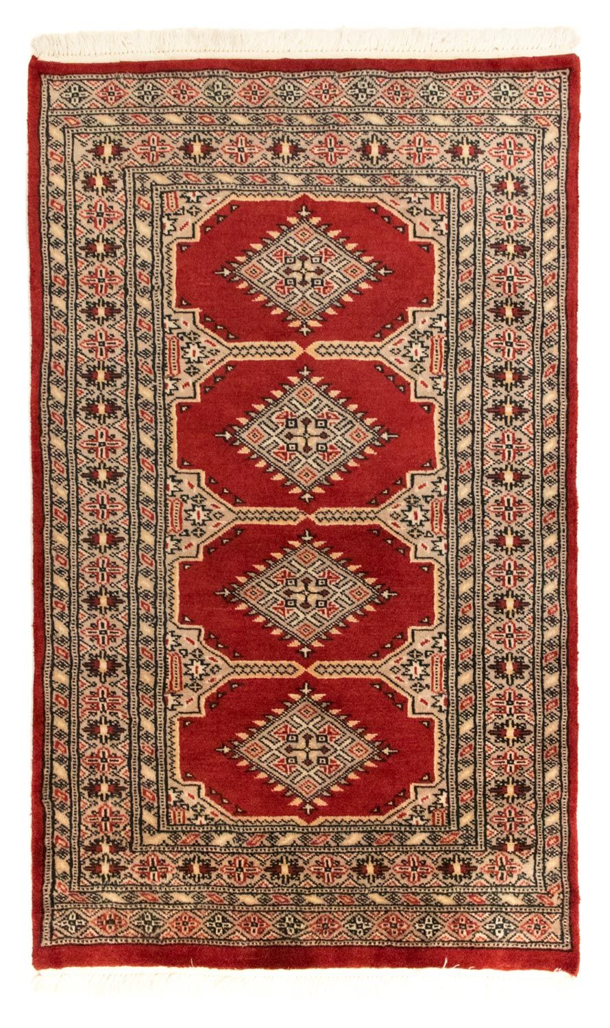 Afghaans tapijt - Bukhara - 127 x 77 cm - rood