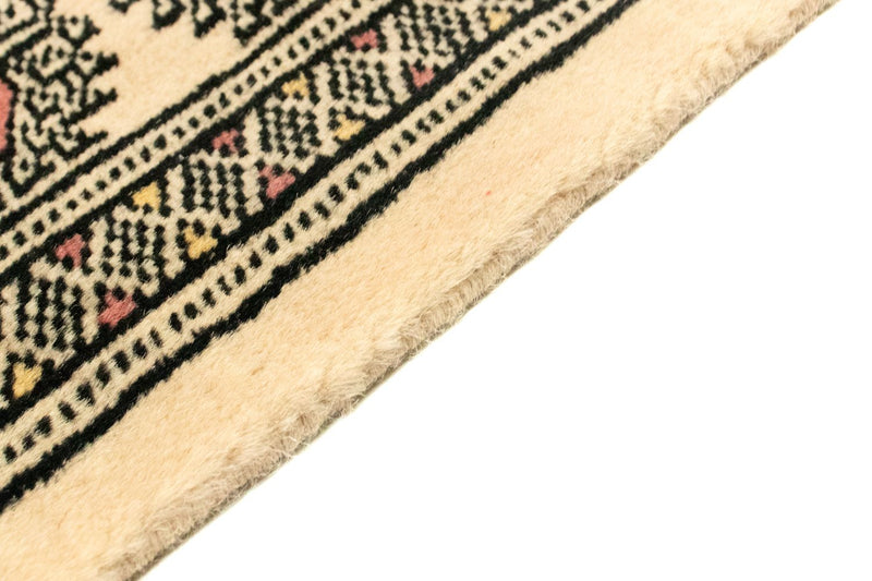 Afghaans tapijt - Bukhara - 126 x 78 cm - beige