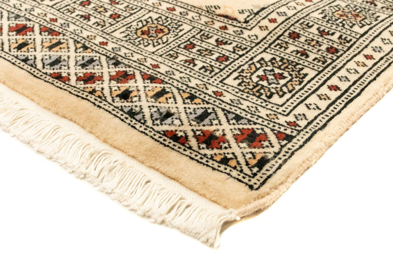 Afghaans tapijt - Bukhara - 129 x 78 cm - beige