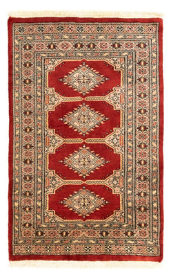 Afghaans tapijt - Bukhara - 123 x 78 cm - rood