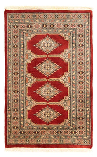 Afghaans tapijt - Bukhara - 123 x 78 cm - rood