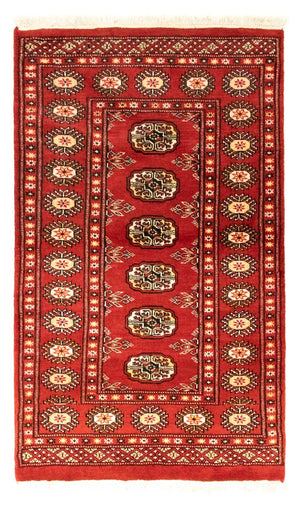 Afghaans tapijt - Bukhara - 132 x 78 cm - rood